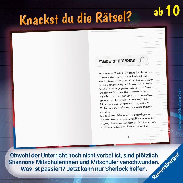 Sherlock & You, Band 2 - Das Rätsel um die verlassene Schule