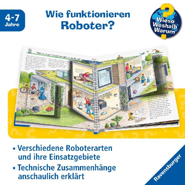 Wieso? Weshalb? Warum?, Band 47: Alles über Roboter