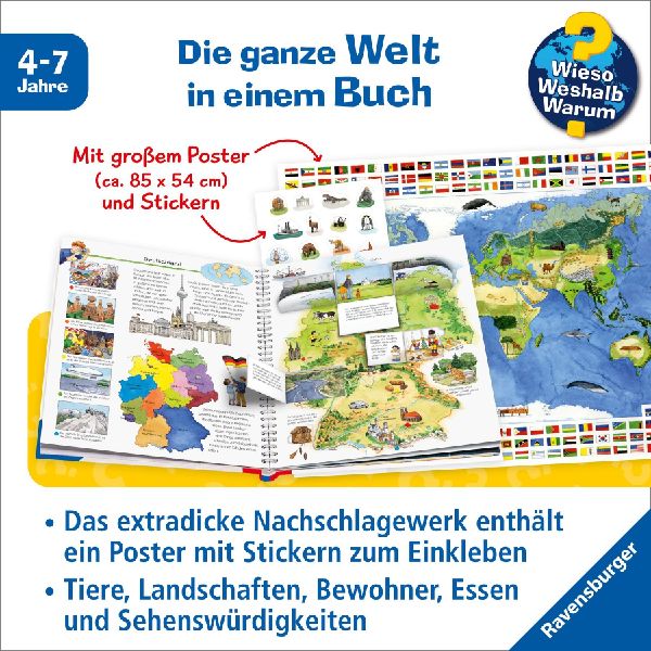 Wieso? Weshalb? Warum? Mein erster Weltatlas