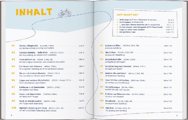 DUMONT Radelzeit auf dem Elberadweg
