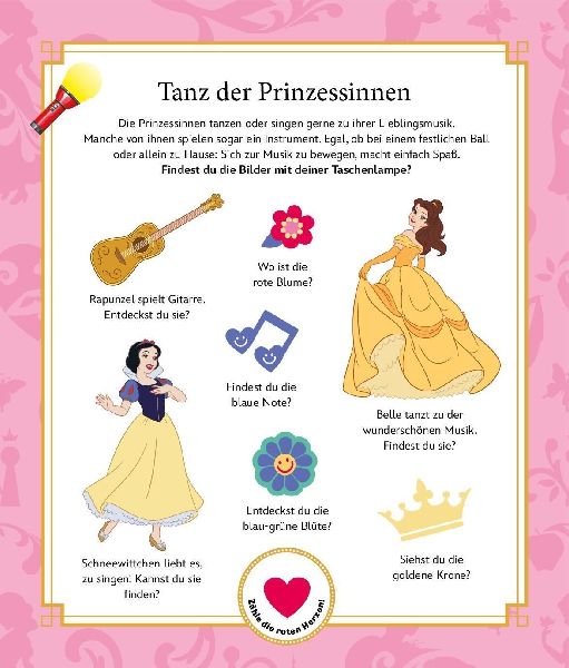 Mein Taschenlampenbuch Disney Klassiker