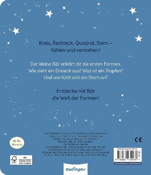 Schau und fühl mal, kleiner Bär!