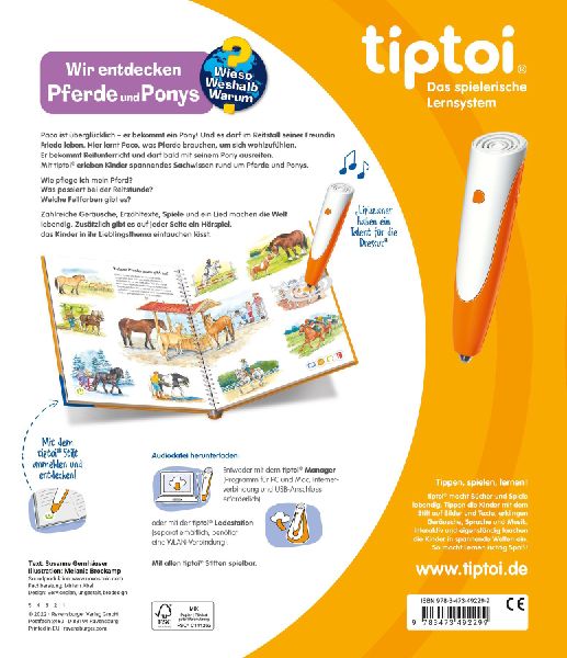 tiptoi® Wieso? Weshalb? Warum? Wir entdecken Pferde und Ponys
