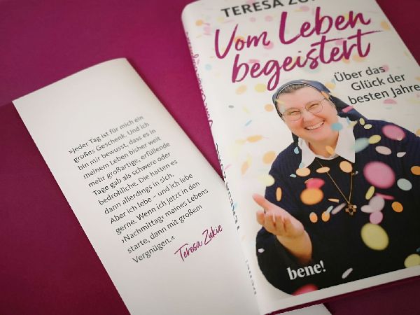 Vom Leben begeistert