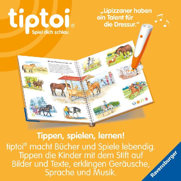 tiptoi® Wieso? Weshalb? Warum? Wir entdecken Pferde und Ponys