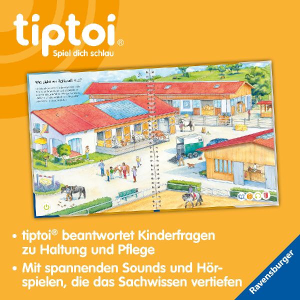 tiptoi® Wieso? Weshalb? Warum? Wir entdecken Pferde und Ponys