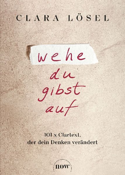 Wehe du gibst auf