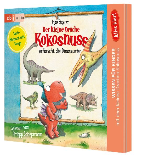 Alles klar! Der kleine Drache Kokosnuss erforscht... Die Dinosaurier