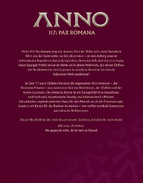 Das offizielle Anno Kochbuch