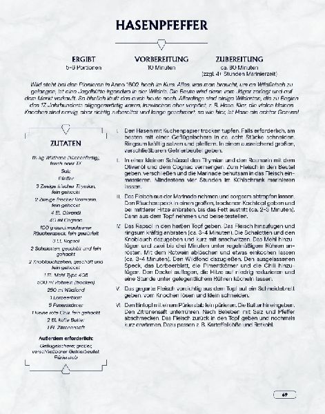 Das offizielle Anno Kochbuch