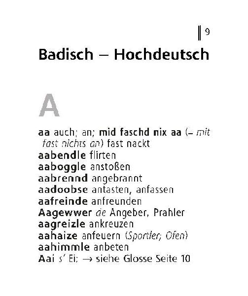 Langenscheidt Lilliput Badisch