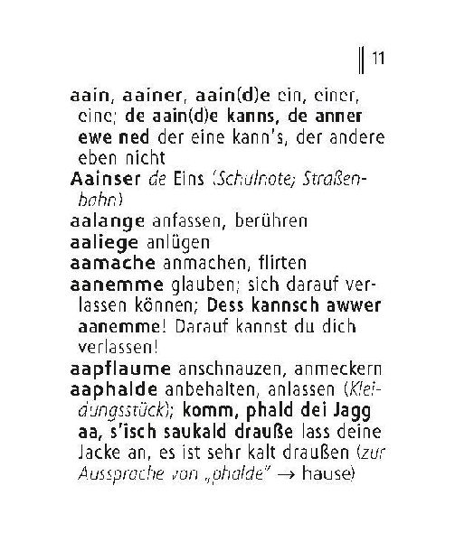 Langenscheidt Lilliput Badisch