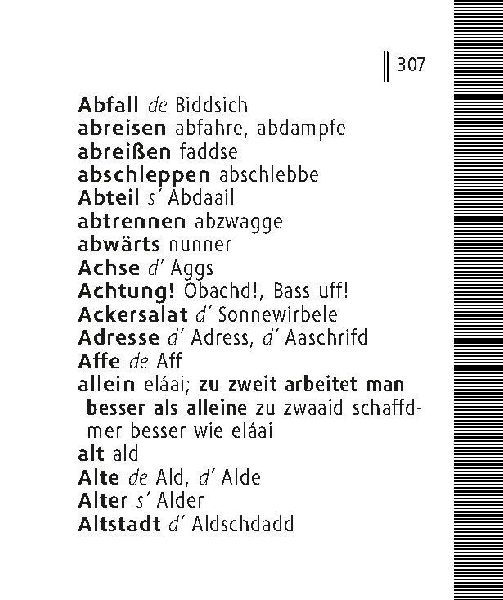 Langenscheidt Lilliput Badisch