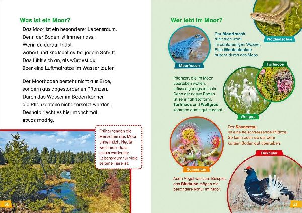 WAS IST WAS Erstes Lesen Band 4. Natur entdecken