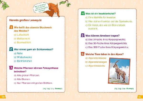 WAS IST WAS Erstes Lesen Band 4. Natur entdecken