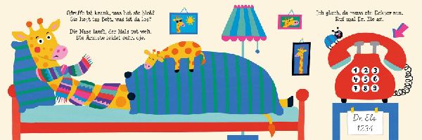Hilf schnell mit, mach Giraffe wieder fit!