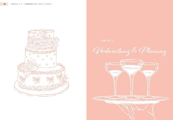 Unser Hochzeitsplaner - Wedding Planer und Erinnerungsalbum