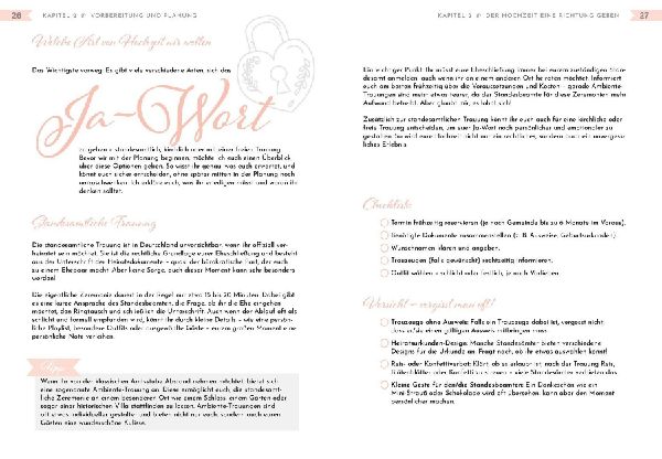 Unser Hochzeitsplaner - Wedding Planer und Erinnerungsalbum