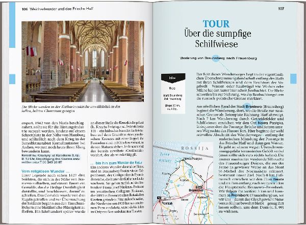 DUMONT Reise-Taschenbuch Reiseführer Masuren, Danzig, Marienburg