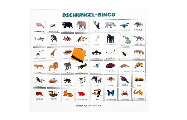 Dschungel-Bingo