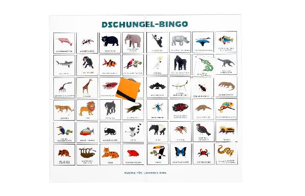 Dschungel-Bingo