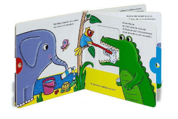 Auch Krokodile wollen Zähneputzen