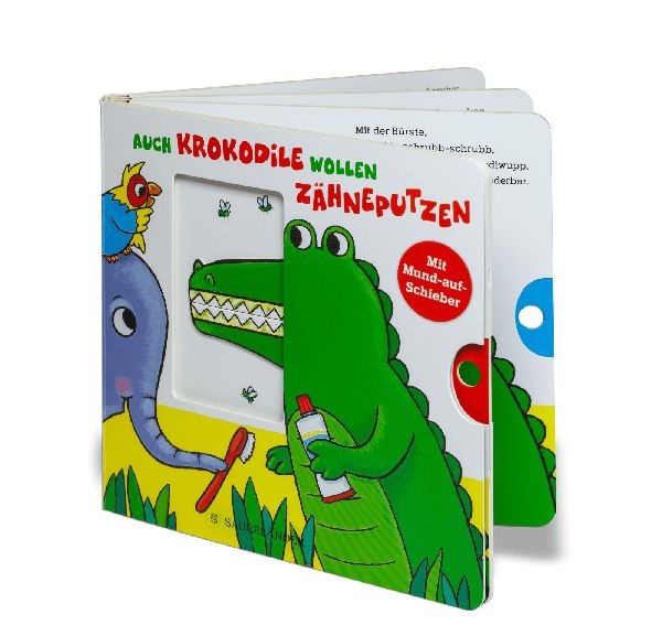 Auch Krokodile wollen Zähneputzen