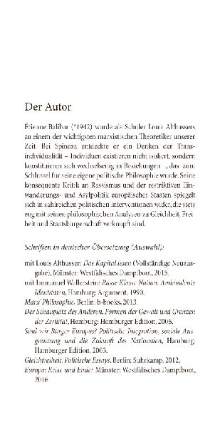 Spinoza und die Politik