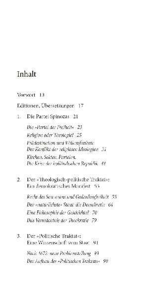 Spinoza und die Politik
