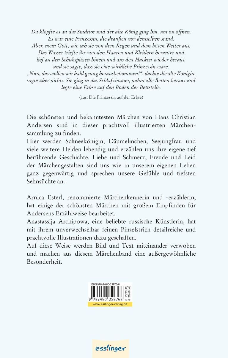 Die schönsten Märchen von Hans Christian Andersen