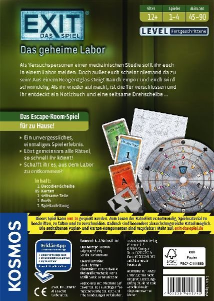 Exit - Das geheime Labor
