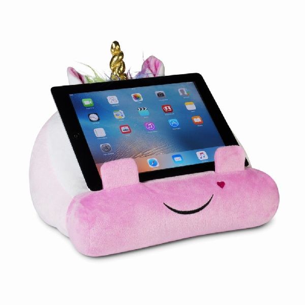 Bookmonster Einhorn | Lesekissen für Bücher und Tablets | Buchständer | Tablethalter | Lesehillfe | Deutsche Ausgabe