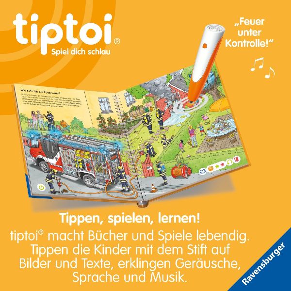 tiptoi® Wieso? Weshalb? Warum? Bei der Feuerwehr