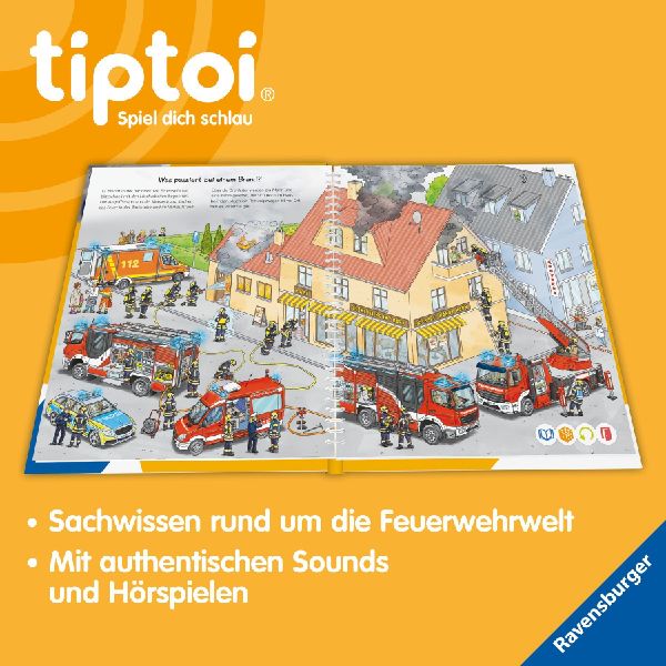 tiptoi® Wieso? Weshalb? Warum? Bei der Feuerwehr