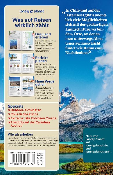 LONELY PLANET Reiseführer Chile & Osterinsel