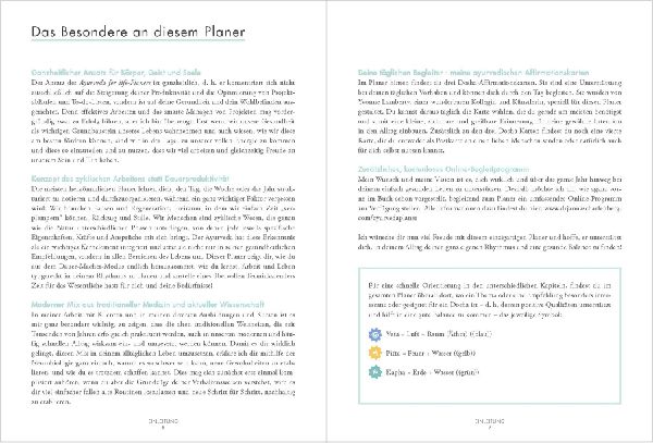 Ayurveda for life - Planer