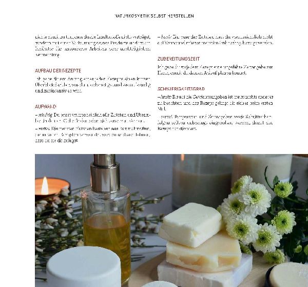 Naturkosmetik selber machen