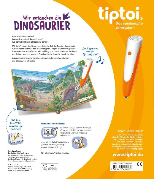 tiptoi® - Wir entdecken die Dinosaurier