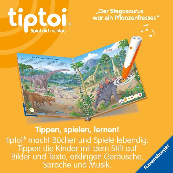 tiptoi® - Wir entdecken die Dinosaurier