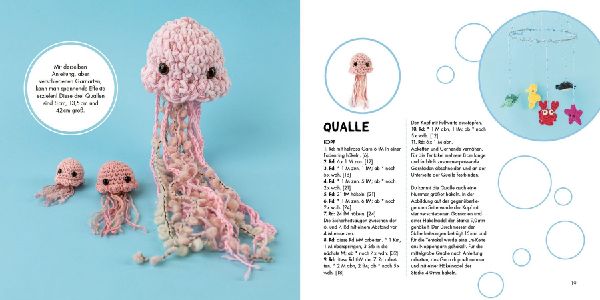 Mini-Amigurumis - süße Meeresbewohner