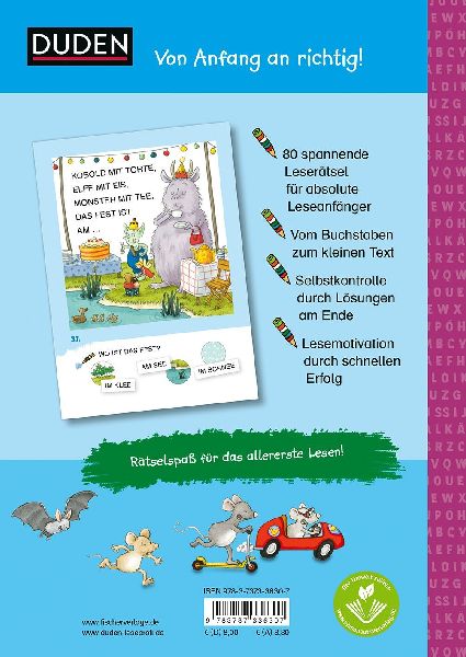 Duden Leseprofi - Lustige Abc-Rätsel für die Vorschule