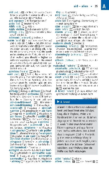 Langenscheidt Schulwörterbuch Englisch
