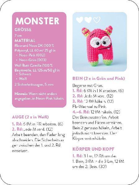 55 x häkeln - Mini-Amigurumis: Dein Kartenset von Wellensittich bis Wichtel