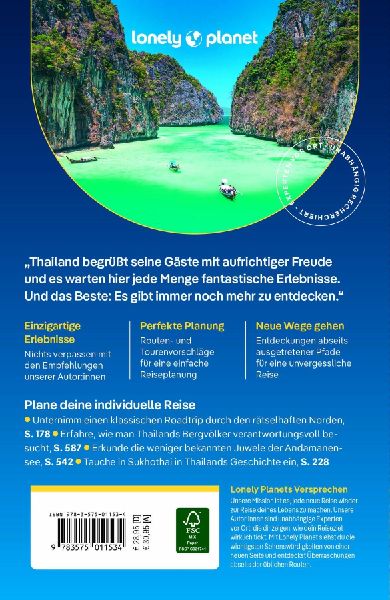 LONELY PLANET Reiseführer Thailand