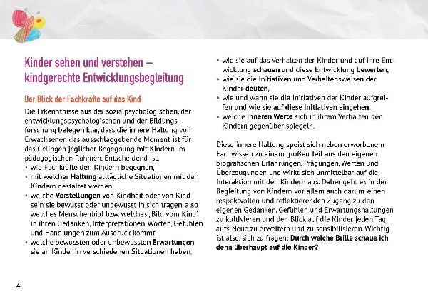Kindliche Entwicklung verstehen und begleiten