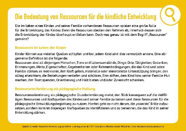 Kindliche Entwicklung verstehen und begleiten