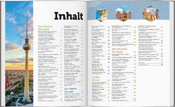LONELY PLANET Bildband 100 Weekends in Europa