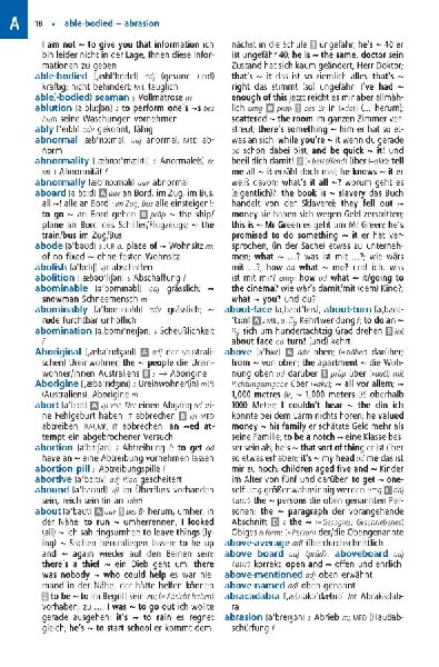 Langenscheidt Abitur-Wörterbuch Englisch Klausurausgabe