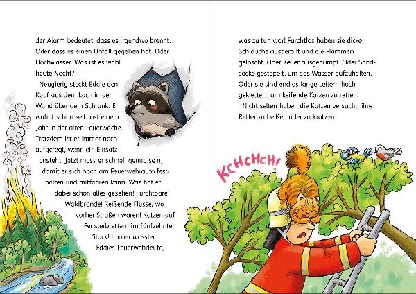 Die Tier-Feuerwehr (Band 1) - Ein Waschbär greift ein