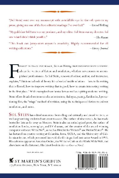 Stein On Writing